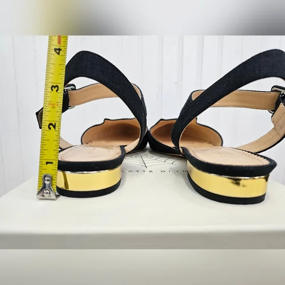 Charlotte Olympia Mid Century Kitty Slingback 42 - Picture 4 of 11